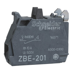 SCHNEIDER ZBE1016P ZBE1016P 1NA BUTON KONTAĞI - SCHNEIDER