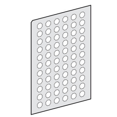 SCHNEIDER ZBY1101 ZBY1101 YUVARLAK ETİKET - 1